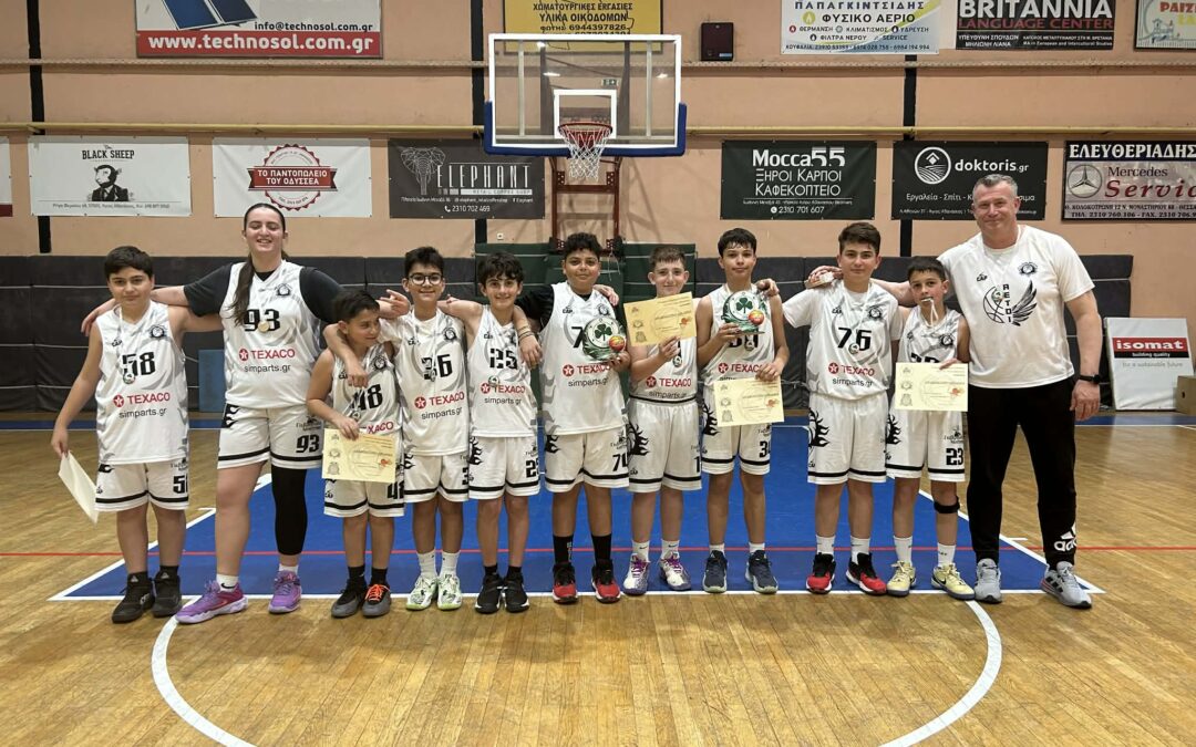 Συμμετοχή και πολύτιμες εμπειρίες για τα U14 στο πασχαλινό τουρνουά (photos)